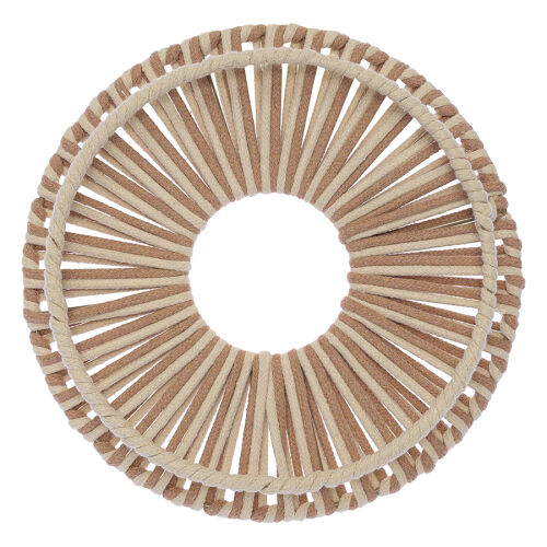 Корзина плетеная dholak beige из коллекции ethnic, размер m 6