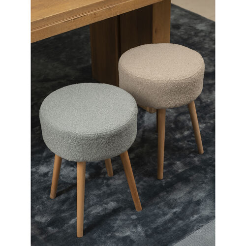 Табурет carter, букле, серо-голубой 1