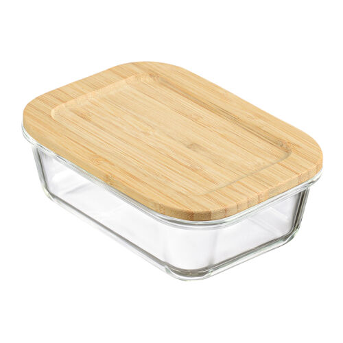 Контейнер для запекания и хранения eco store с крышкой из бамбук 8