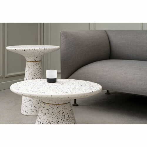 Столик кофейный bayn, D45 см, белый 2