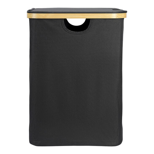 Корзина для белья neat mid, 40x33x43 см, черная 3 Корзина для белья neat mid, 40x33x43 см, черная 3