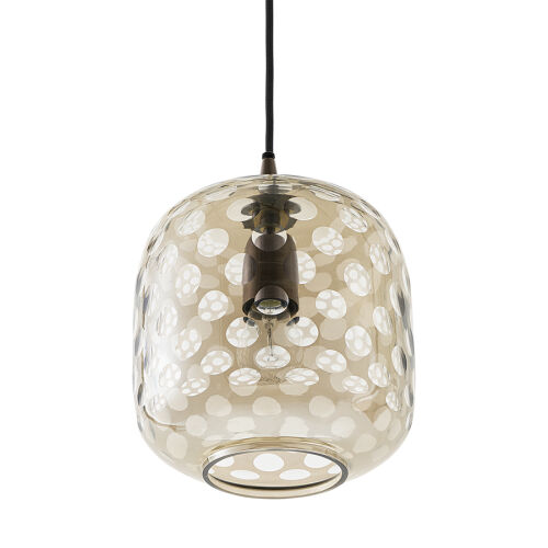 Светильник подвесной mystic aura, D20 см, коричневый 5