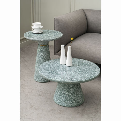 Столик журнальный bayn, D60 см, зеленый 2