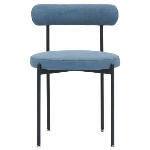 Стул loter, букле, темно-синий 1