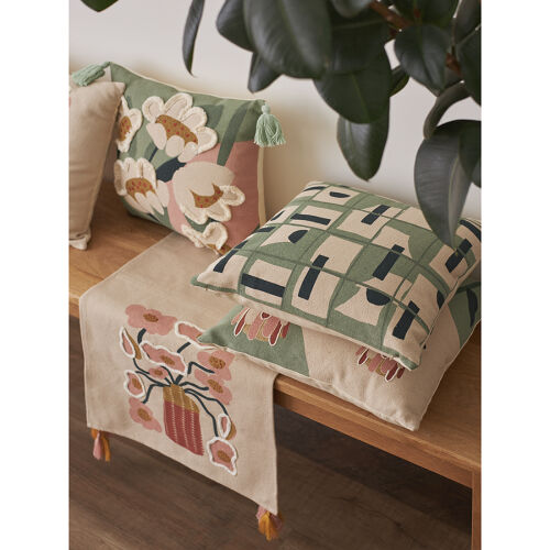 Подушка декоративная garden flower из коллекции ethnic, 45х45 см 3 Подушка декоративная garden flower из коллекции ethnic, 45х45 см 3