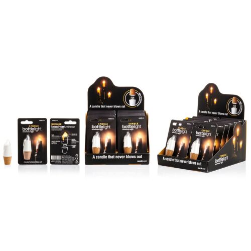 Пробка для бутылки bottlelight с подсветкой и usb 7