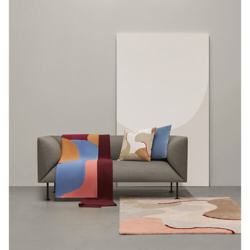 Плед из хлопка с авторским принтом из коллекции freak fruit, 130 7