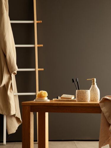 Подставка для ванных принадлежностей mosaic, светло-бежевая 4