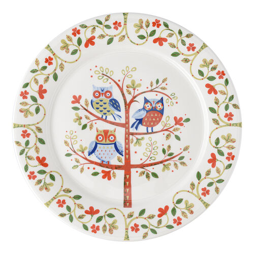 Набор тарелок owl из коллекции birds of paradise в подарочной уп 3