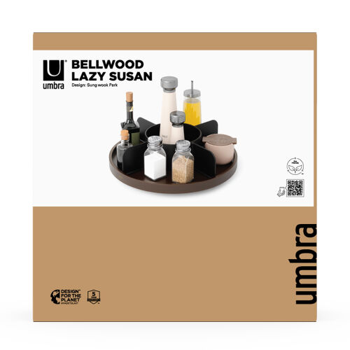 Органайзер для специй bellwood, черный/орех 7 Органайзер для специй bellwood, черный/орех 7
