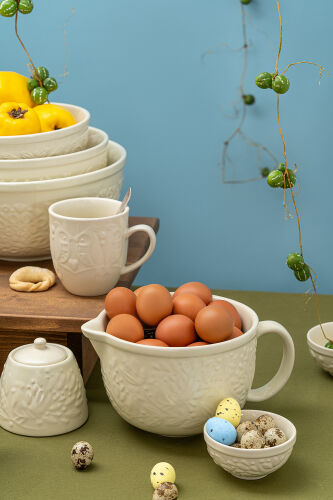 Кувшин для смешивания birds of paradise, 2,2 л, кремовый 4