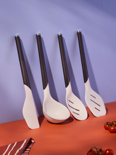 Половник smartchef, 31 см, бежевый/бордовый 3