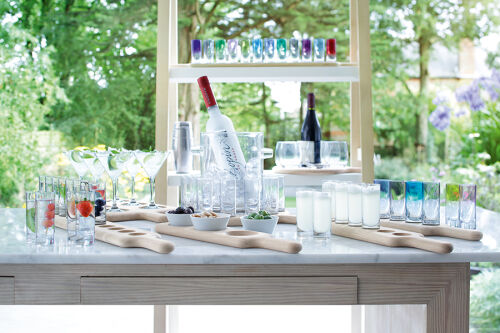 Набор стопок на деревянной подставке paddle, 40 см, 6 шт. 4