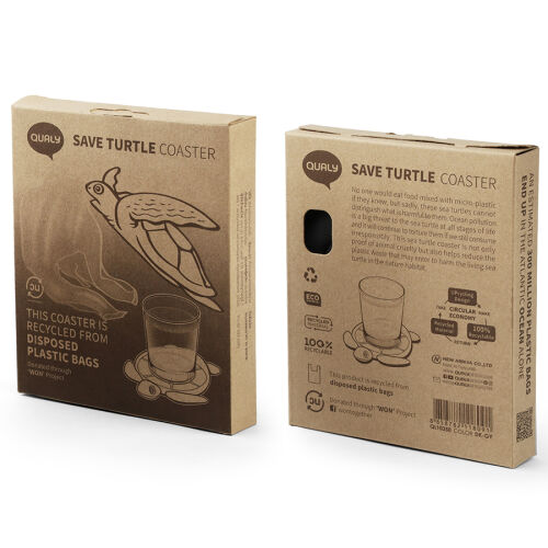 Подставка под стаканы save turtle, темно-серая 4 Подставка под стаканы save turtle, темно-серая 4