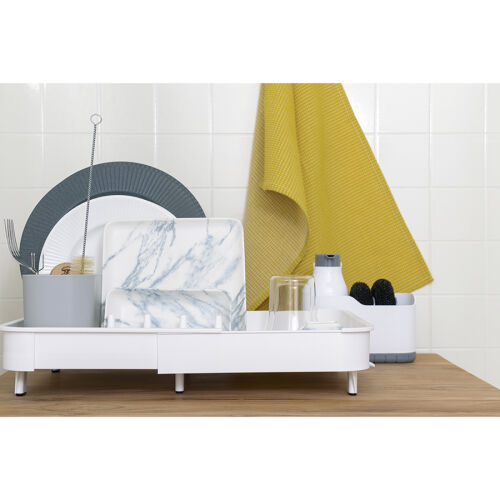 Сушилка для посуды jarl, 41,2x11,5x36,5 см, белая 3 Сушилка для посуды jarl, 41,2x11,5x36,5 см, белая 3