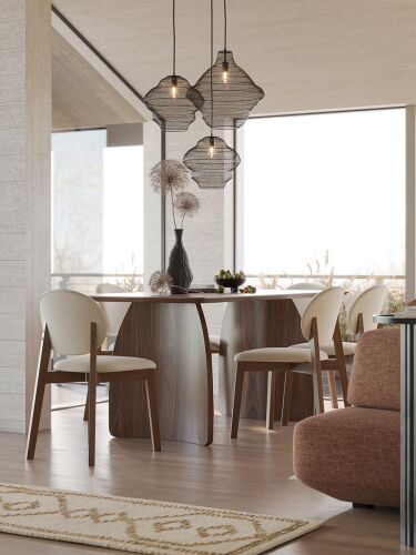 Светильник подвесной vinger, D34х35 см, темно-серый 3