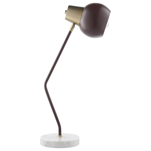 Лампа настольная rond, D18х60 см, сливовая 4