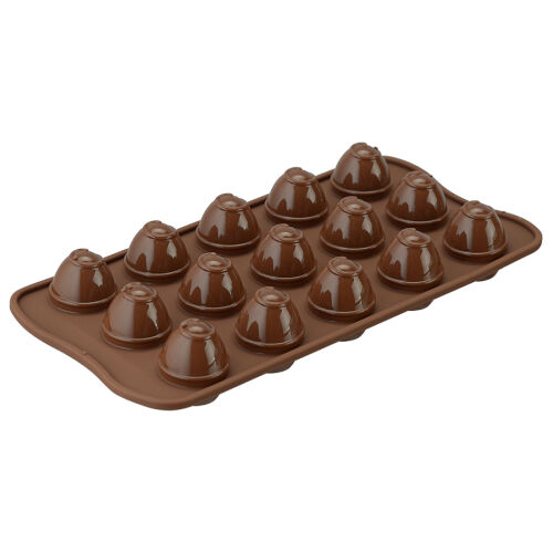 Форма для приготовления конфет choco spiral силиконовая 1