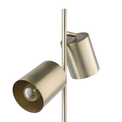 Лампа настольная irjo, 33х13х73 см, золотистая 6