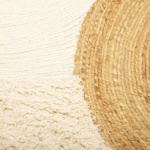 Ковер из джута, шерсти из хлопка agra из коллекции ethnic, 160х2 6