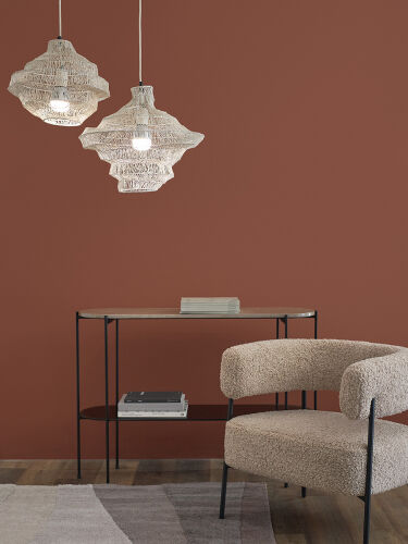 Светильник подвесной vinger, D45х50 см, бежевый 3