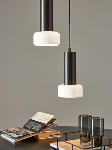 Светильник подвесной каскадный fungus, D15х25 см, 3 плафона, бел 3