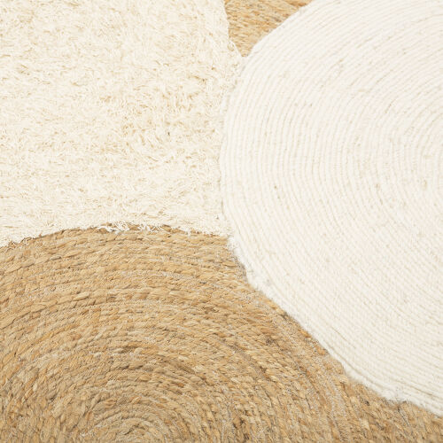 Ковер из джута, шерсти из хлопка agra из коллекции ethnic, 200х3 6