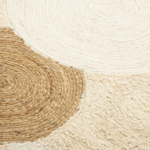 Ковер из джута, шерсти из хлопка agra из коллекции ethnic, 120х1 6