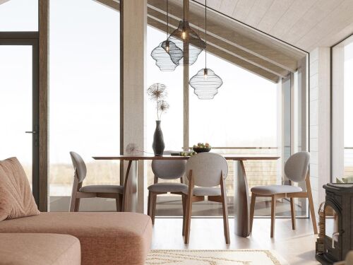 Светильник подвесной vinger, D45х50 см, темно-серый 2