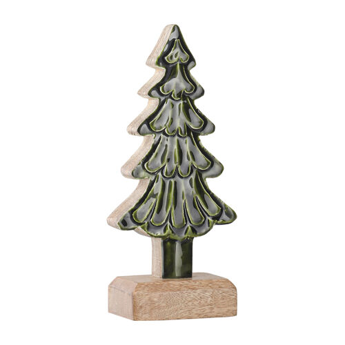 Декор новогодний enchanted tree из коллекции new year essential, 20 см