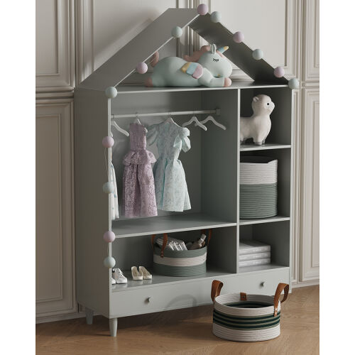 Корзина для хранения ciary, D30х30 см, бежевая/оливковая 4 Корзина для хранения ciary, D30х30 см, бежевая/оливковая 4