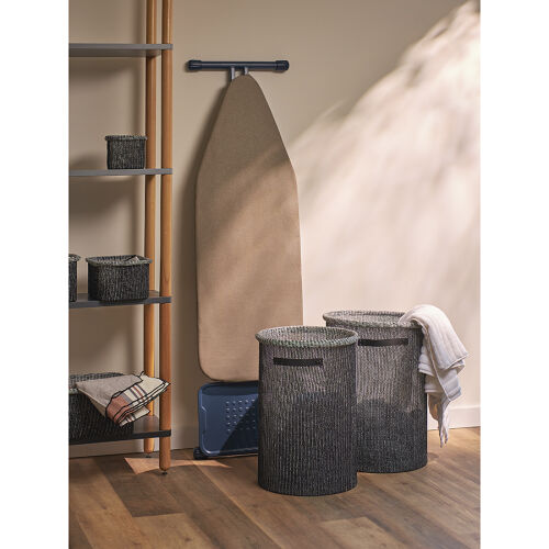 Корзина для хранения sustainable collection, D37х52 см, черная 2 Корзина для хранения sustainable collection, D37х52 см, черная 2