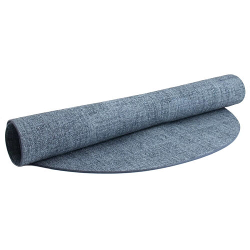 Салфетка подстановочная овальная двухсторонняя fabric, синяя 4 Салфетка подстановочная овальная двухсторонняя fabric, синяя 4
