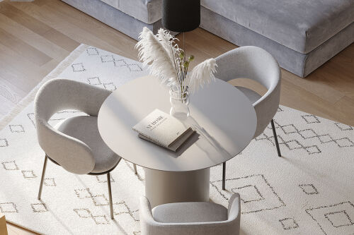 Стул coastal, букле, дымчато-серый 3