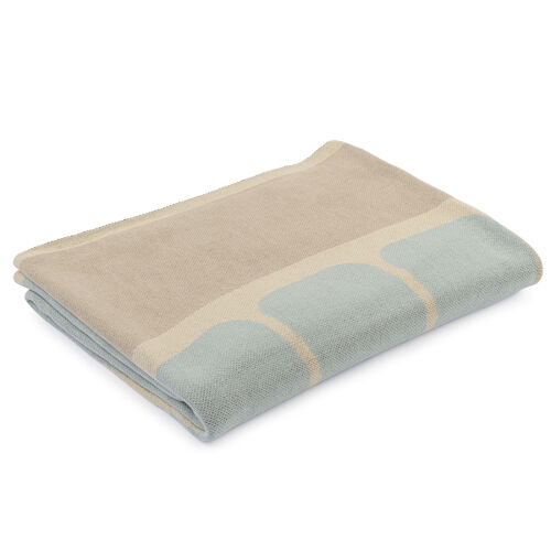 Плед из хлопка с рисунком tea plantation из коллекции terra, 130 2