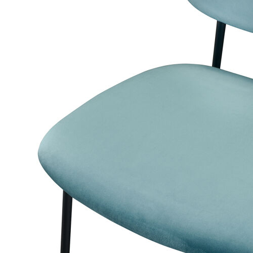 Стул tilla, велюр, темно-бирюзовый 5