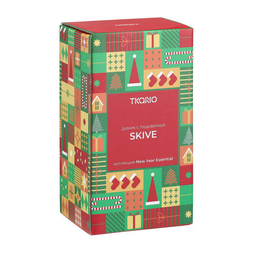 Домик с подсветкой skive из коллекции new year essential, 16 см 4