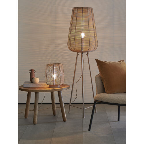 Лампа настольная vinger, D22х26 см, бежевая 4