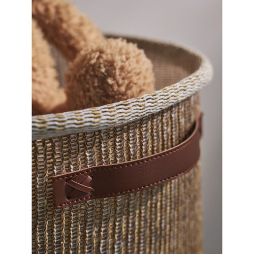 Корзина для хранения sustainable collection, D37х52 см, бежевая 2 Корзина для хранения sustainable collection, D37х52 см, бежевая 2