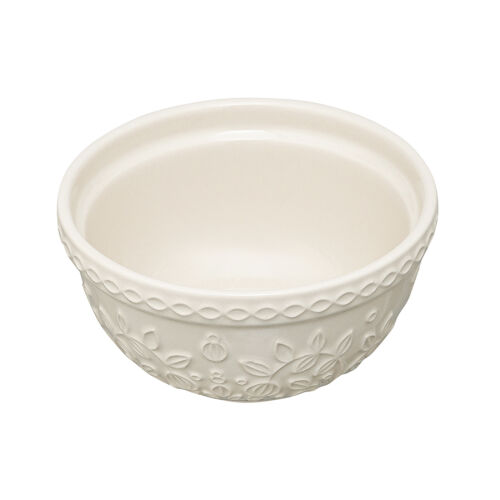 Набор из 4 пиал кремового/бежевого цветов с рельефным узором Яго 4