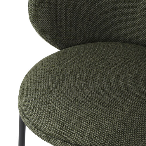 Стул полубарный comfy, рогожка, шпинат 7