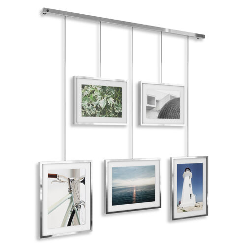 Панно для фотографий exhibit, хром, 5 эл. 4 Панно для фотографий exhibit, хром, 5 эл. 4