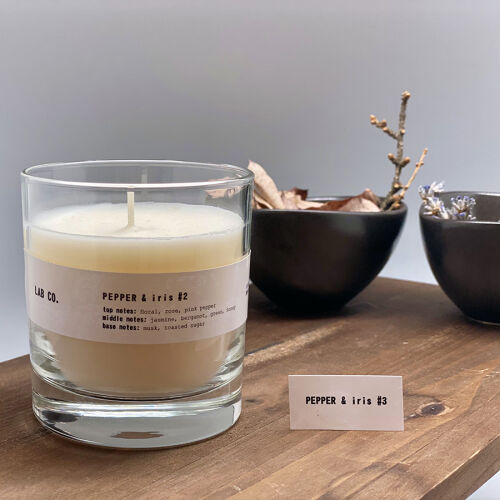 Свеча ароматическая lab co, pepper&iris, 40 ч 2 Свеча ароматическая lab co, pepper&iris, 40 ч 2