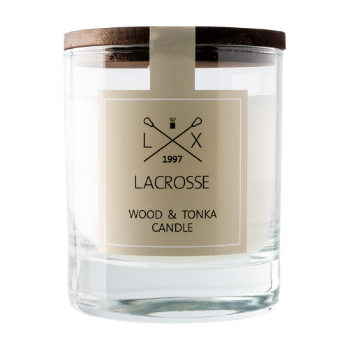 Свеча ароматическая lacrosse, wood&tonka, 40 ч 2 Свеча ароматическая lacrosse, wood&tonka, 40 ч 2