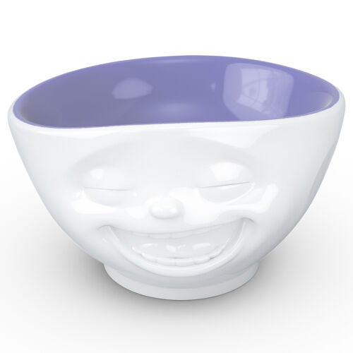 Чаша laughing, 500 мл, белая/лавандовая 1 Чаша laughing, 500 мл, белая/лавандовая 1