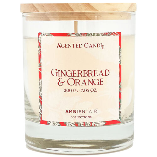 Свеча ароматическая gifting, gingerbread&orange, 40 ч 3