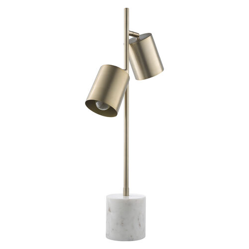 Лампа настольная irjo, 33х13х73 см, золотистая 5