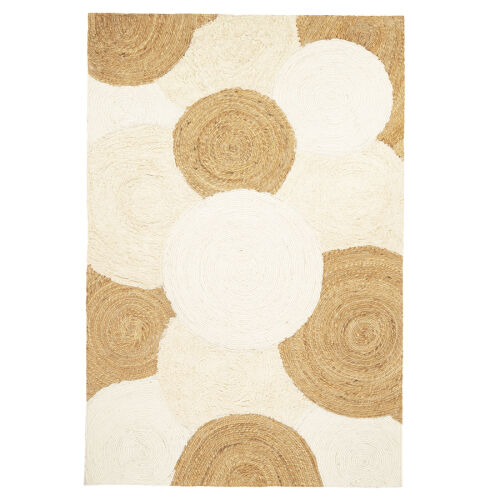 Ковер из джута, шерсти из хлопка agra из коллекции ethnic, 120х1 1