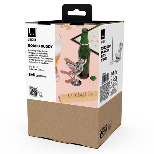 Открывалка для бутылок rodeo buddy, хром 7