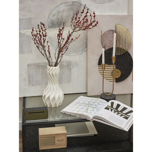 Ваза для сухоцветов printed art, reef, 32 см 3